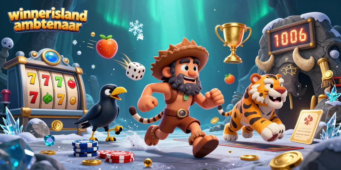 Experience the thrill of winnerisland ambtenaar in a vibrant casino scene filled with excitement.