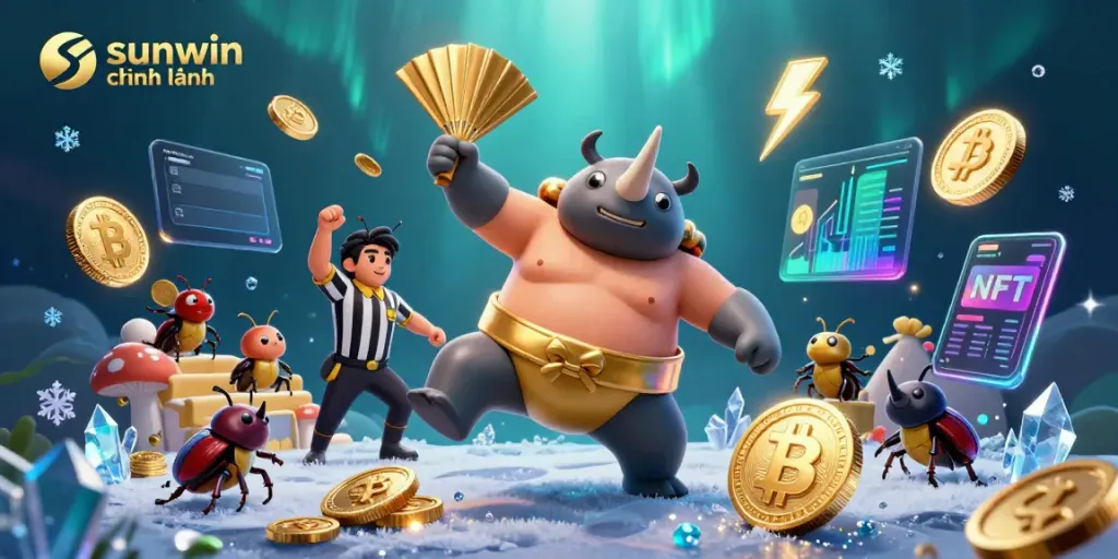 Experience the thrill of sunwin chính hãng with a dynamic casino scene of action and excitement.